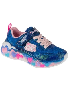 Skechers Eternal Heart Lights 302696L-NVMT Navy Blue 27