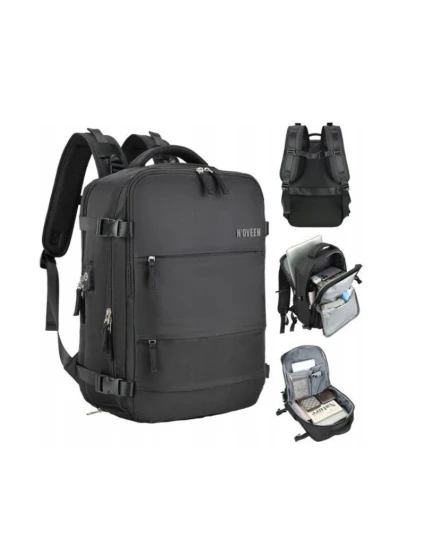 Cestovní batoh NOVEEN Cabin CTB400 Black 40x20x25 Cestovní batoh NOVEEN Cabin CTB400 Black 40x20x25