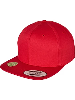 6 panelová Snapback bio kšiltovka red model 22482441 - Flexfit