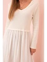 Šaty dlouhé na ramínka švestková