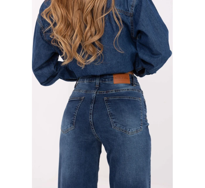 Spodnie model 21234030 ciemny niebieski - FPrice