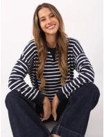 Bluzka RV BZ model 21406716 granatowy - FPrice Bluzka RV BZ model 21406716 granatowy - FPrice