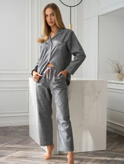 Pyžamo Coco model 21751038 Grey L&L - L&amp;L