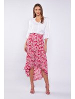 Monnari Midi sukně Midi sukně s květinovým vzorem Multi Pink