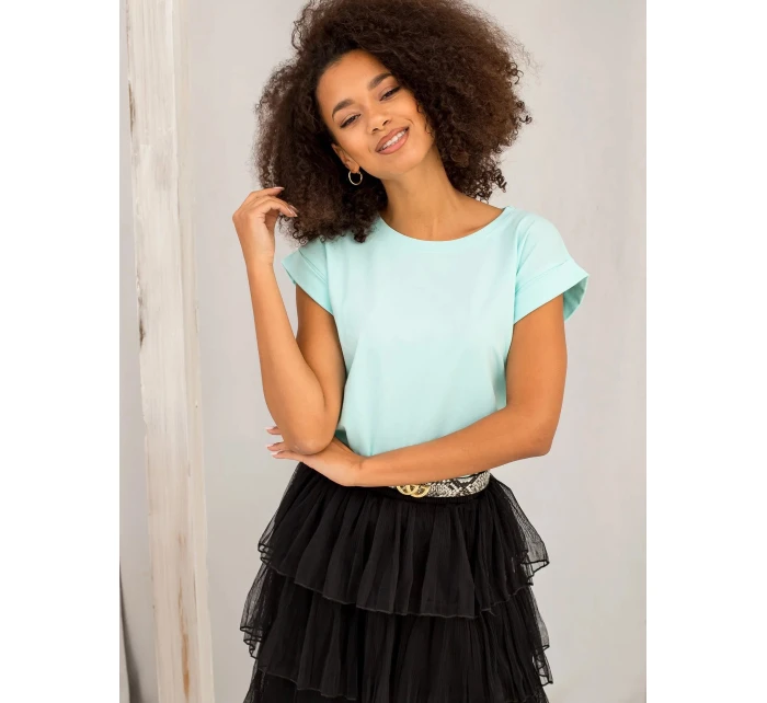 Dámské tričko RV TS 4833.70P mentolové - Basic