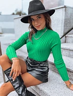 Dámský svetr s rolákem OASIS green FashionStreet MY2248
