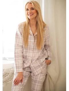 Pyžamo Key LNS 401 B25 long/r S-XL dámský úplet