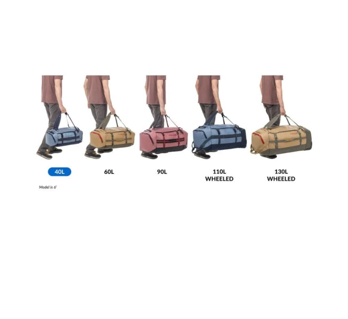 Cestovní taška Cargo Duffel 40 l dřevěné uhlí model 21744082 - Eagle Creek Cestovní taška Cargo Duffel 40 l dřevěné uhlí model 21744082 - Eagle Creek