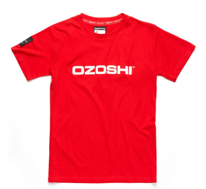 Ozoshi Naoto pánské tričko M červená O20TSRACE004