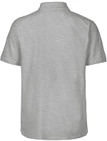 O Pánské piqué polo z bio bavlny sport grey model 22503660 - Neutral