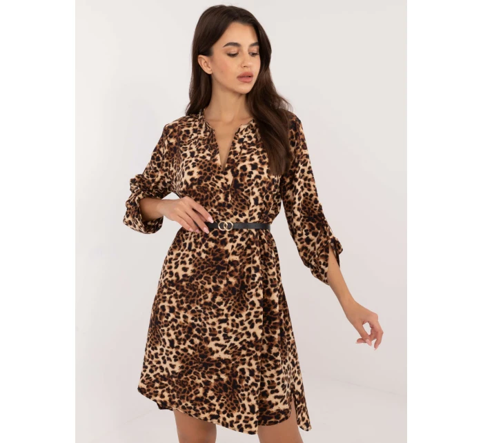 Šaty DHJ SK 5766Z 2.77 černá a béžová Šaty DHJ SK 5766Z 2.77 černá a béžová