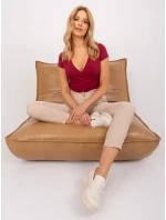 T shirt RV TS model 19394517 bordowy - FPrice