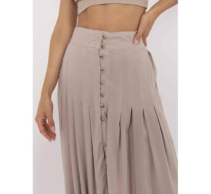 Dámská sukně D73761M50187B béžová - Sublevel