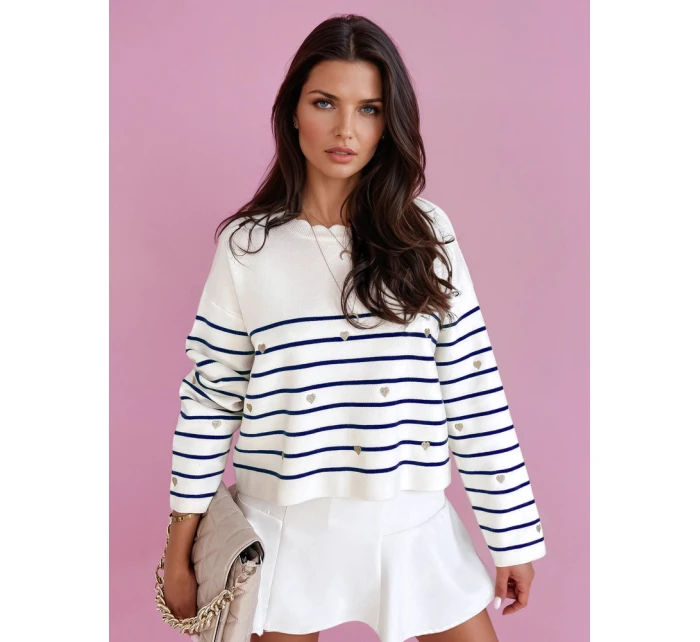 Dámský svetr modrý Dstreet model 21970678 - FashionStreet