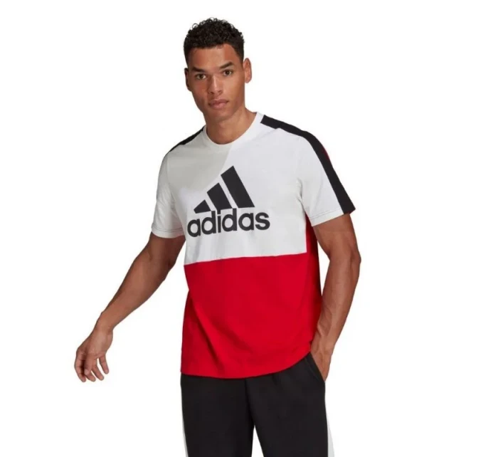 Tričko Essentials Colorblock Single Jersey M model 19571651 - ADIDAS