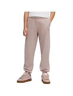 Dětské kalhoty Puma ESS Sweatpants CL FL, béžové, 684898 89