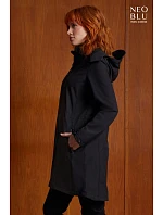 Women Dámský kabát deep black model 22499545 - NEOBLU Women Dámský kabát deep black model 22499545 - NEOBLU