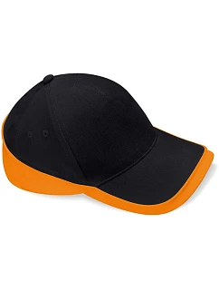 B 171 5 panelová kšiltovka black/orange model 22481678 - Beechfield