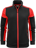 Printer Prime Sweater Full Zip Women Dámská mikina 61.2062 black/red Printer Prime Sweater Full Zip Women Dámská mikina 61.2062 black/red