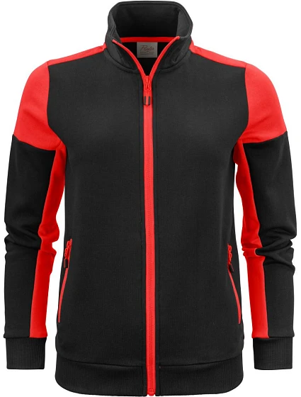 Printer Prime Sweater Full Zip Women Dámská mikina 61.2062 black/red Printer Prime Sweater Full Zip Women Dámská mikina 61.2062 black/red