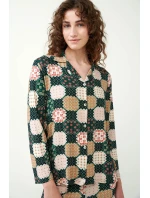 Dámské pyžamo na knoflíky model 20515309 - Vamp Dámské pyžamo na knoflíky model 20515309 - Vamp