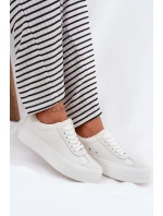 Dámské tenisky na platformě Big Star model 21693218 Bílé - Big Star Shoes