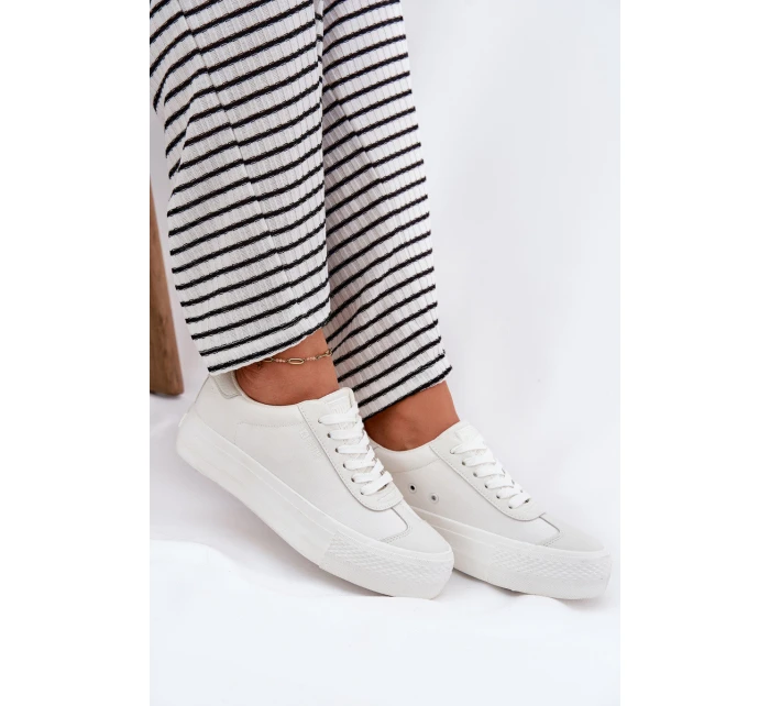 Dámské tenisky na platformě Big Star model 21693218 Bílé - Big Star Shoes