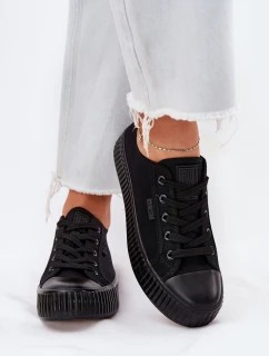 Dámské Textilní Tenisky Na Platformě Big Star model 21694342 Černé - Big Star Shoes