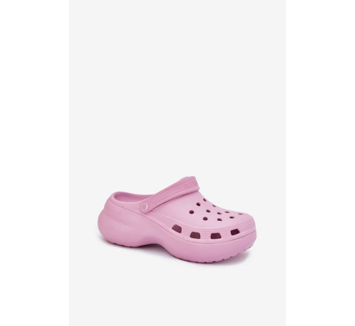 Dámské Plážové Sandály Na Masivní Podešvi Big Star model 21703077 Růžové - Big Star Shoes Dámské Plážové Sandály Na Masivní Podešvi Big Star model 21703077 Růžové - Big Star Shoes