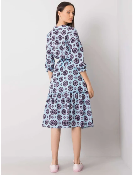 Šaty LK SK 508525.17 světle modrá