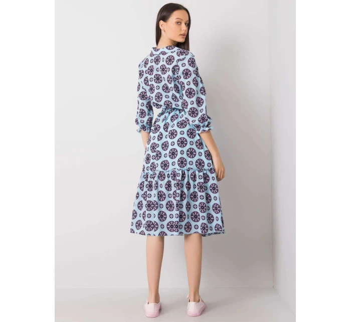 Šaty LK SK 508525.17 světle modrá