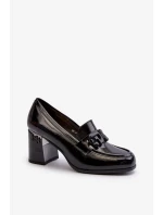 Dámské boty na vysokém podpatku, model 20446371 černá D&A - Kesi