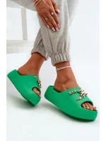 Dámské lehké pěnové pantofle se ozdobami model 20455567 - Kesi