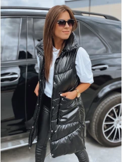 Dámská prošívaná vesta MARIEL černá FashionStreet TY3017