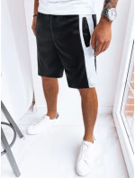 Pánské černé teplákové šortky Dstreet model 21968958 - FashionStreet