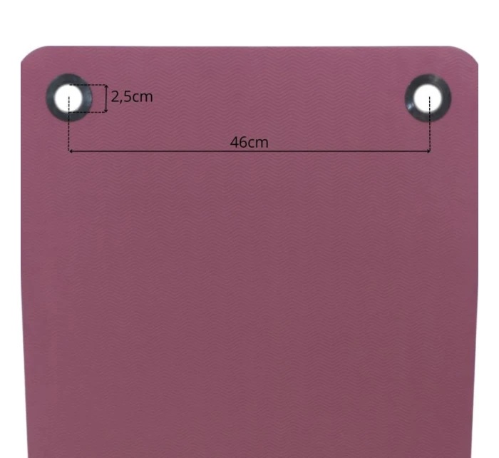 Podložka FITNESS CLUB s otvory 140x60x1,5 cm ENERO FIT