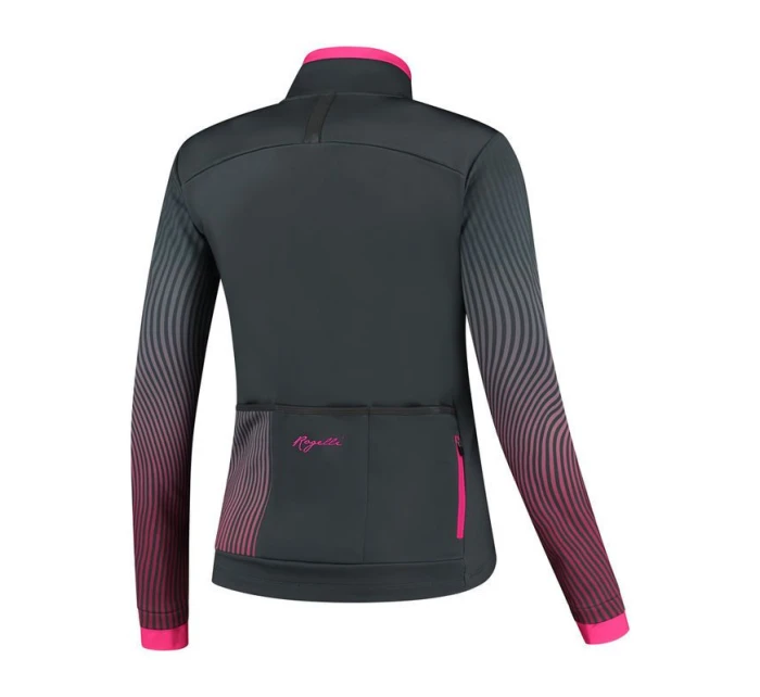 Rogelli dámská zimní bunda VIVID šedo-růžová S