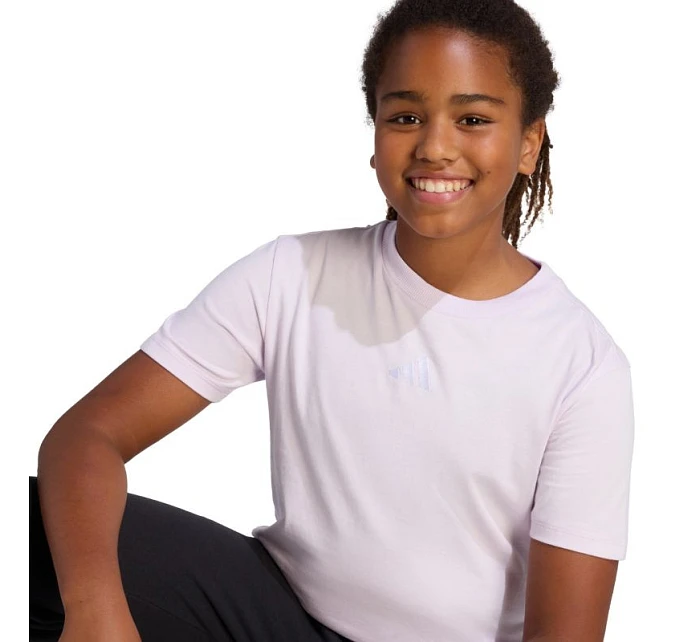 Dětské tričko Essentials fialové model 22059914 - ADIDAS Dětské tričko Essentials fialové model 22059914 - ADIDAS