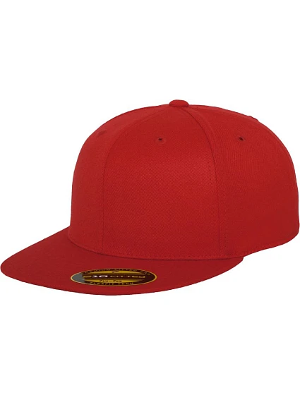 Flexfit 6210/6210T 6 panelová kšiltovka Premium 210 Fitted 55.6210 red