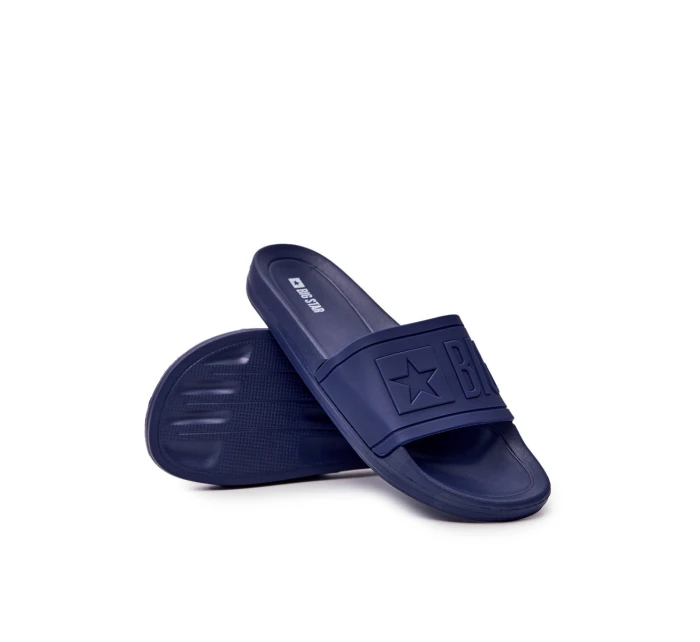 Pánské Klasické Nazouváky Big Star Tmavě Modré model 21512114 - Big Star Shoes Pánské Klasické Nazouváky Big Star Tmavě Modré model 21512114 - Big Star Shoes