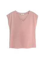 Krátké růžové pyžamo model 22263956 - MEFEMI BY NIPPLEX