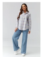 Košile s dlouhým rukávem  model 224092 Makadamia