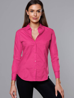 Klasická růžová dámská košile model 18302300 - J.STYLE