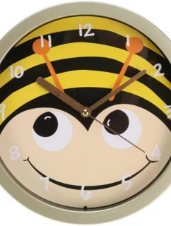 KIDS ANIMAL WALL CLOCK 20 CM bee dětské