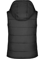 Daiber JN 1005 Dámská prošívaná vesta s kapucí 02.1005 black Daiber JN 1005 Dámská prošívaná vesta s kapucí 02.1005 black