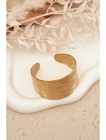 Dámský náramek ze nerezové oceli Zlatý Dámský náramek ze nerezové oceli Zlatý