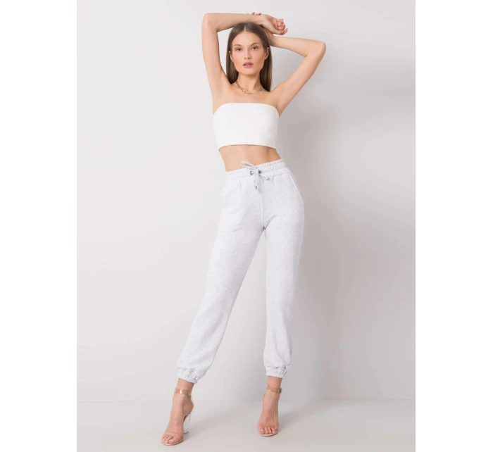 Tepláky RV DR 6120.03P světle šedá