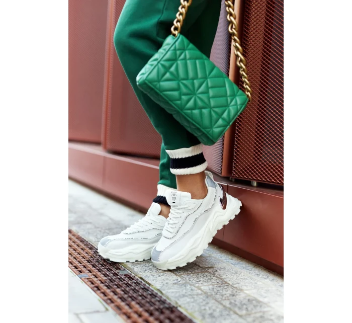 Dámské Sportovní Obuv Cross Jeans II2R4017C Bílé