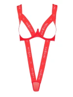 Dámské erotické body model 21803143 Červená - Passion Dámské erotické body model 21803143 Červená - Passion