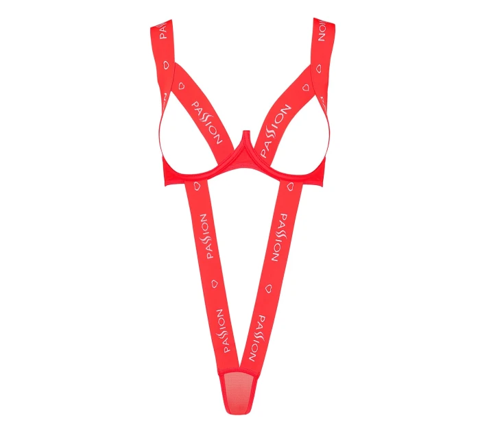 Dámské erotické body model 21803143 Červená - Passion Dámské erotické body model 21803143 Červená - Passion